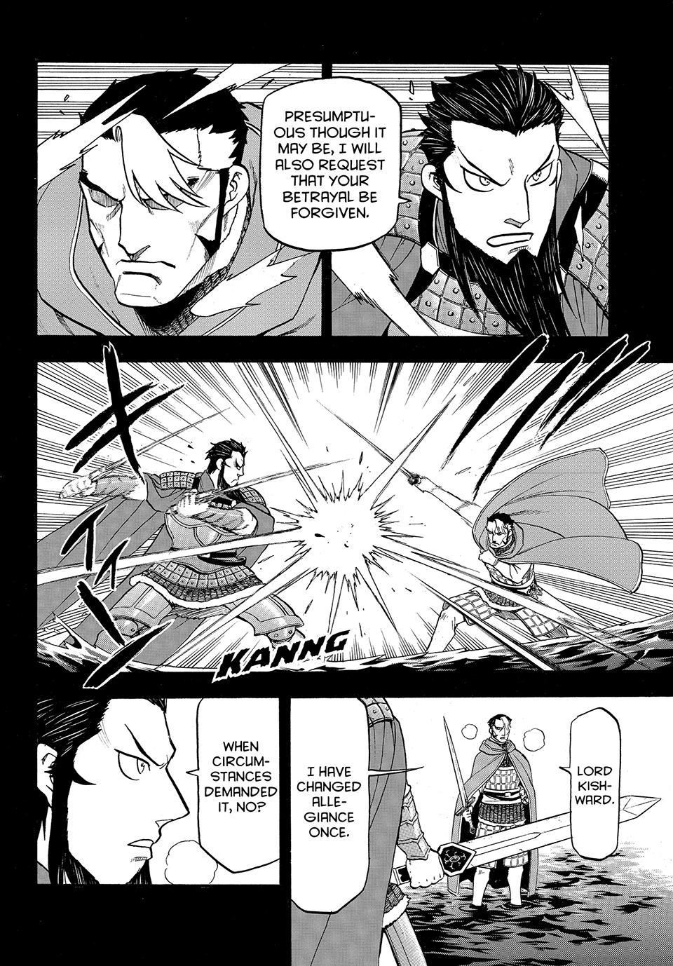 Arslan Senki (ARAKAWA Hiromu) Chapter 124 page 4 - Chapter 124