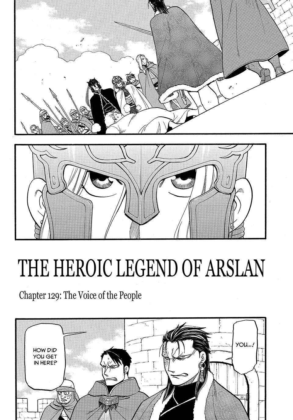 Arslan Senki (ARAKAWA Hiromu) Chapter 129 page 2 - Chapter 129