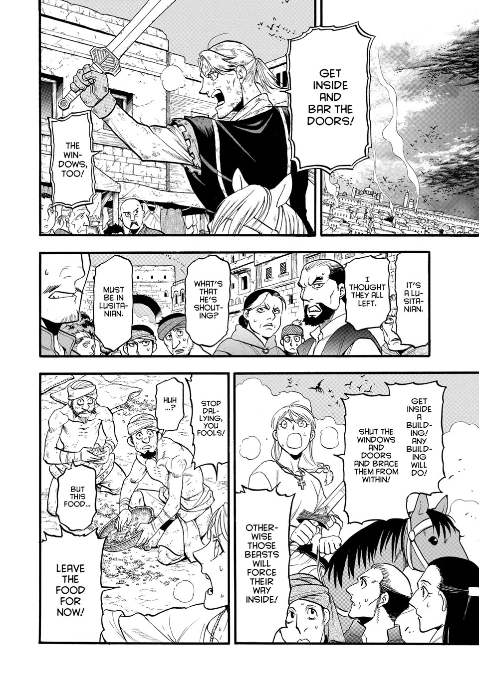 Arslan Senki (ARAKAWA Hiromu) Chapter 136 page 2 - Chapter 136: The Steadfast Knight