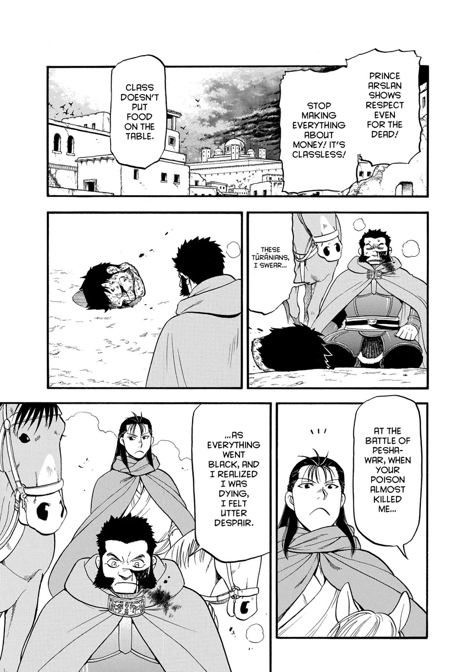 Arslan Senki (ARAKAWA Hiromu) Chapter 136 page 21 - Chapter 136: The Steadfast Knight