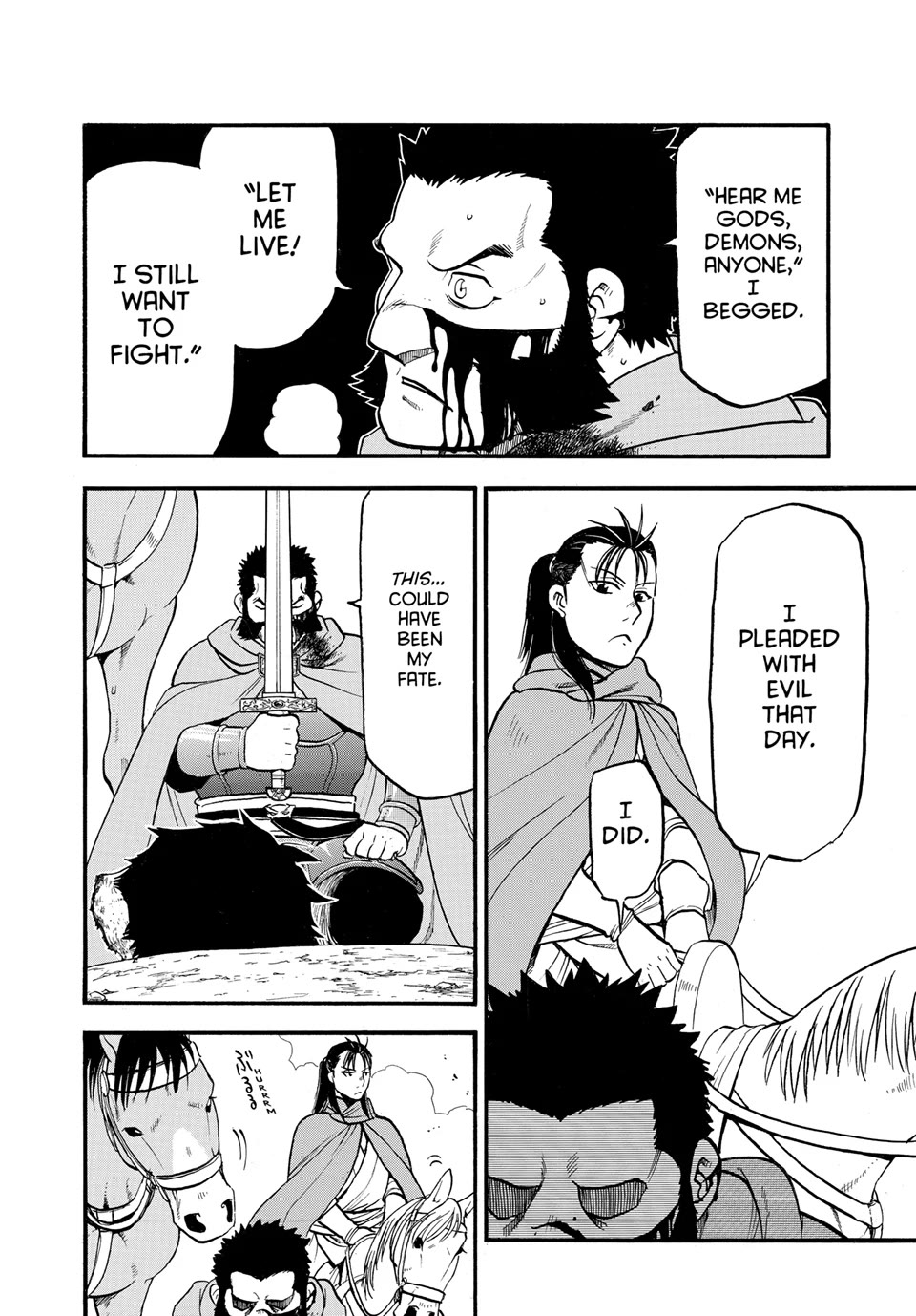Arslan Senki (ARAKAWA Hiromu) Chapter 136 page 22 - Chapter 136: The Steadfast Knight