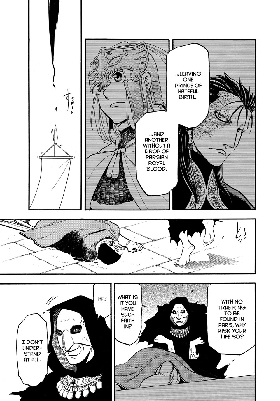 Arslan Senki (ARAKAWA Hiromu) Chapter 137 page 21 - Chapter 137: A Warrior’s Place of Death