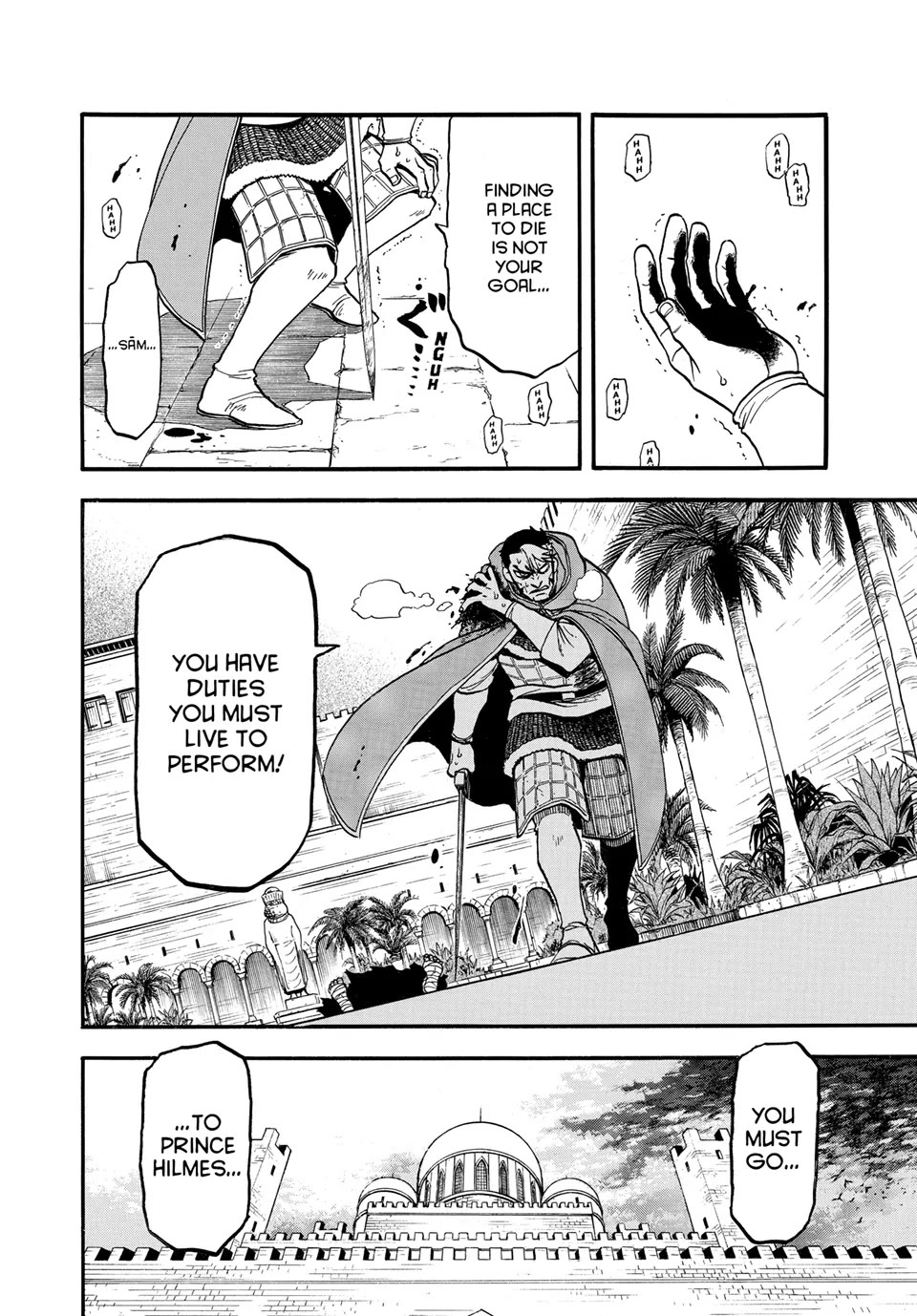 Arslan Senki (ARAKAWA Hiromu) Chapter 137 page 24 - Chapter 137: A Warrior’s Place of Death