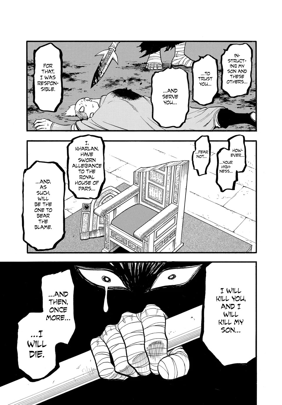 Arslan Senki (ARAKAWA Hiromu) Chapter 138 page 11 - Chapter 138: A Loyal Vassal