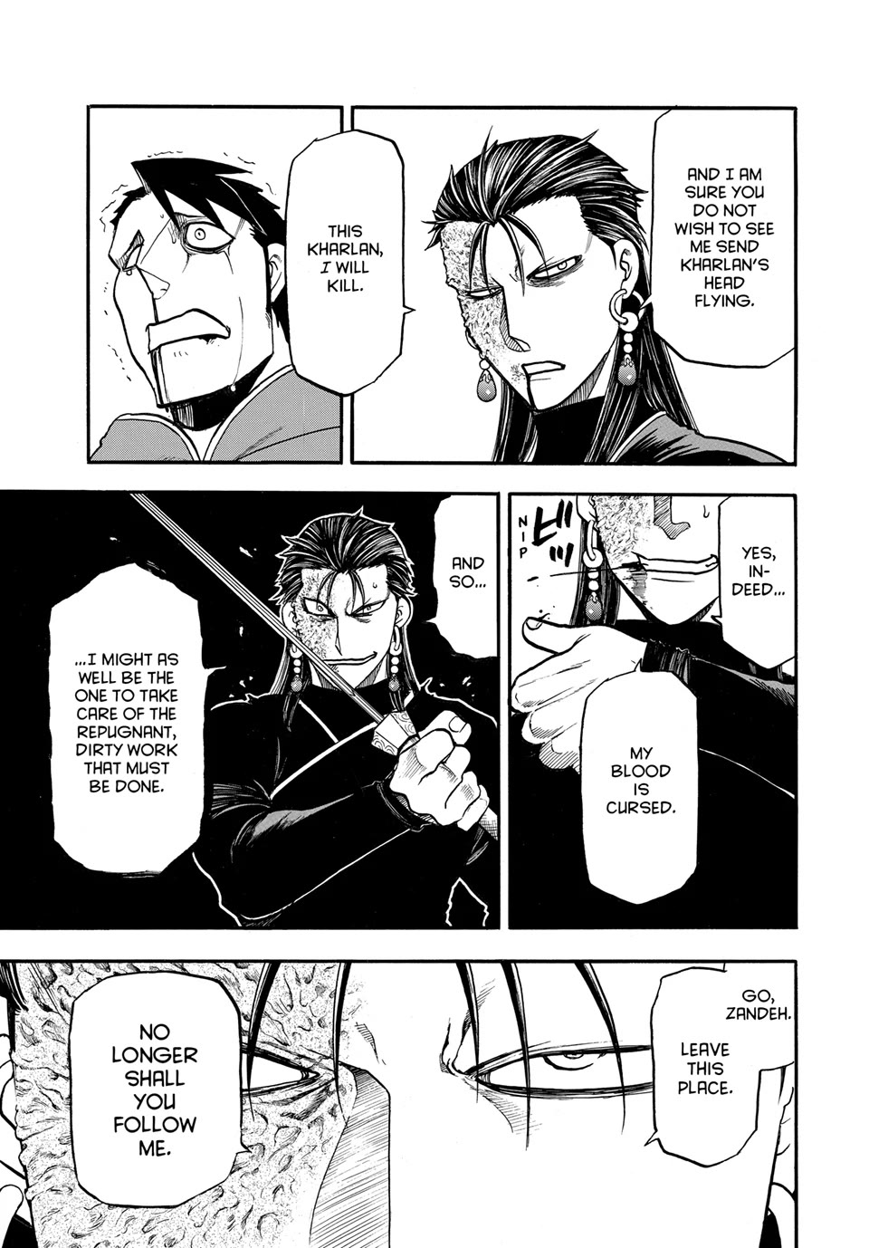 Arslan Senki (ARAKAWA Hiromu) Chapter 138 page 27 - Chapter 138: A Loyal Vassal