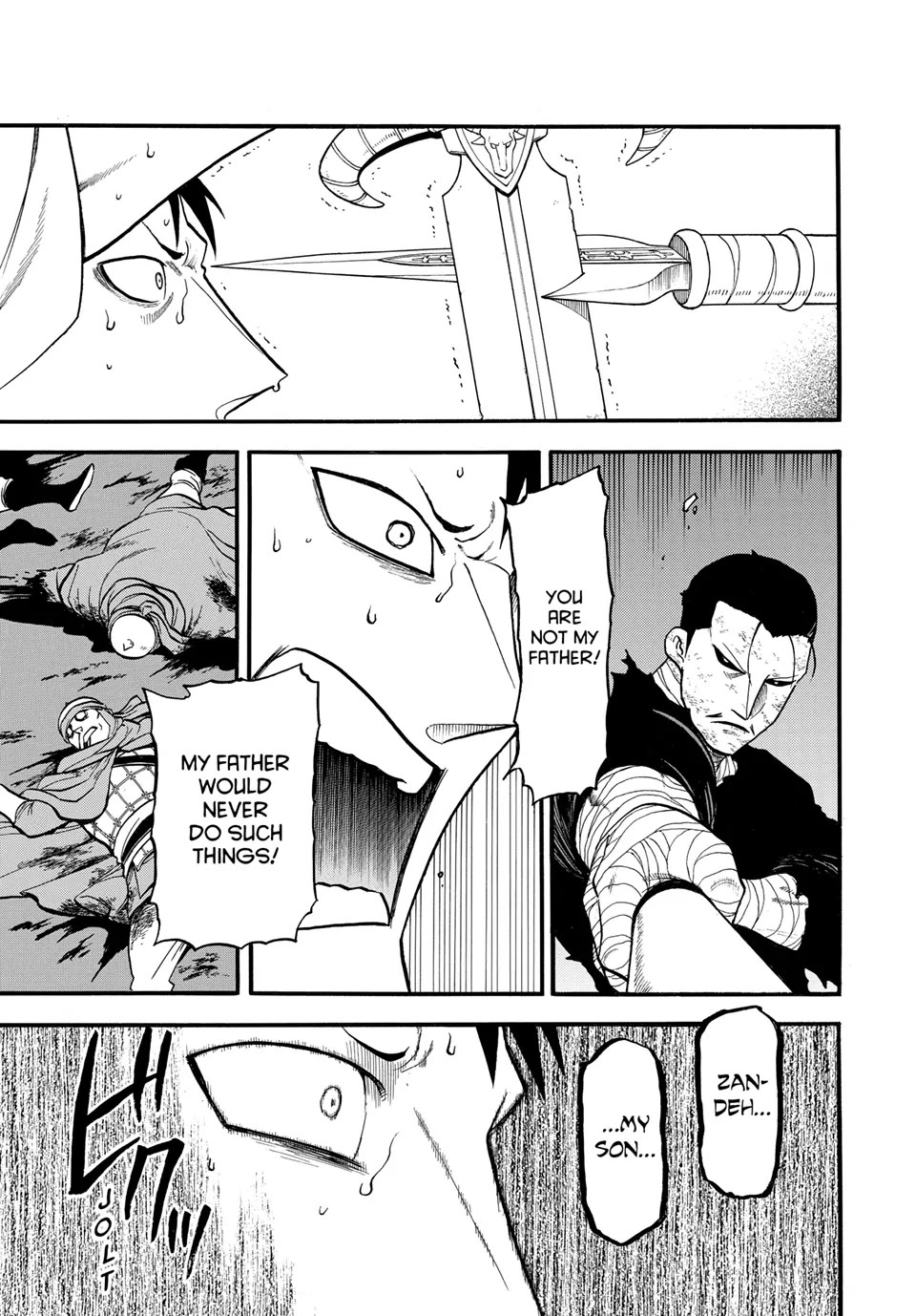 Arslan Senki (ARAKAWA Hiromu) Chapter 138 page 3 - Chapter 138: A Loyal Vassal