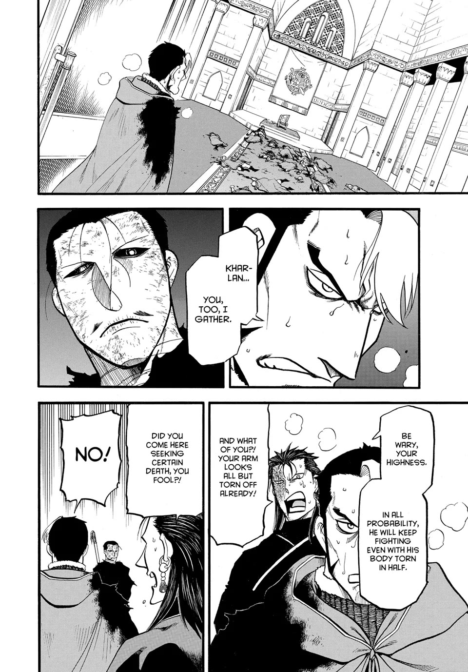 Arslan Senki (ARAKAWA Hiromu) Chapter 139 page 4 - Chapter 139: The Final Curse