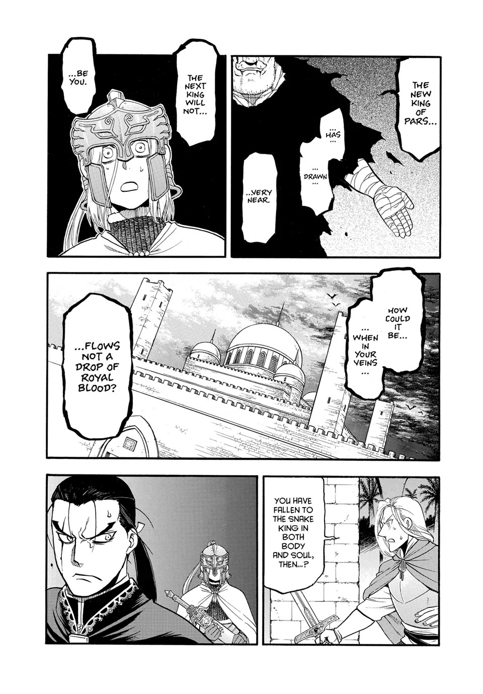 Arslan Senki (ARAKAWA Hiromu) Chapter 142 page 18 - Chapter 142: Ruler and Subject Decide