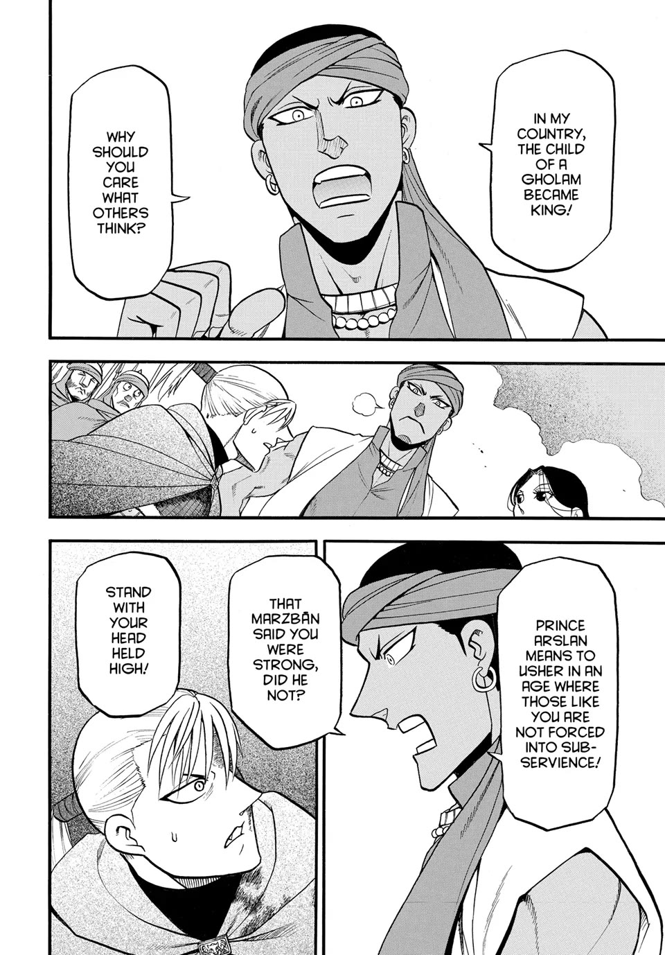Arslan Senki (ARAKAWA Hiromu) Chapter 142 page 6 - Chapter 142: Ruler and Subject Decide