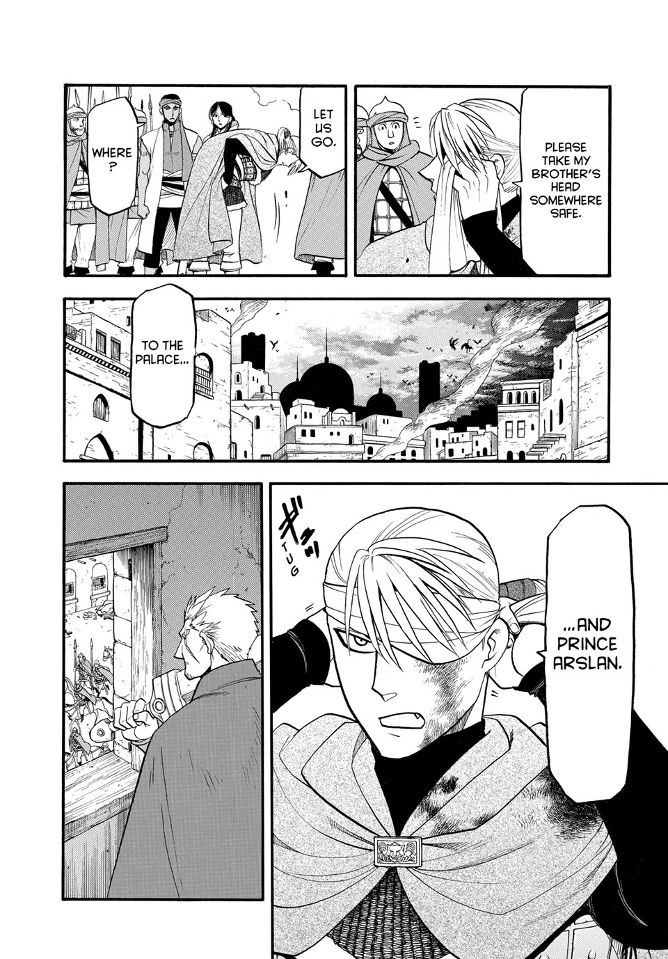 Arslan Senki (ARAKAWA Hiromu) Chapter 142 page 8 - Chapter 142: Ruler and Subject Decide