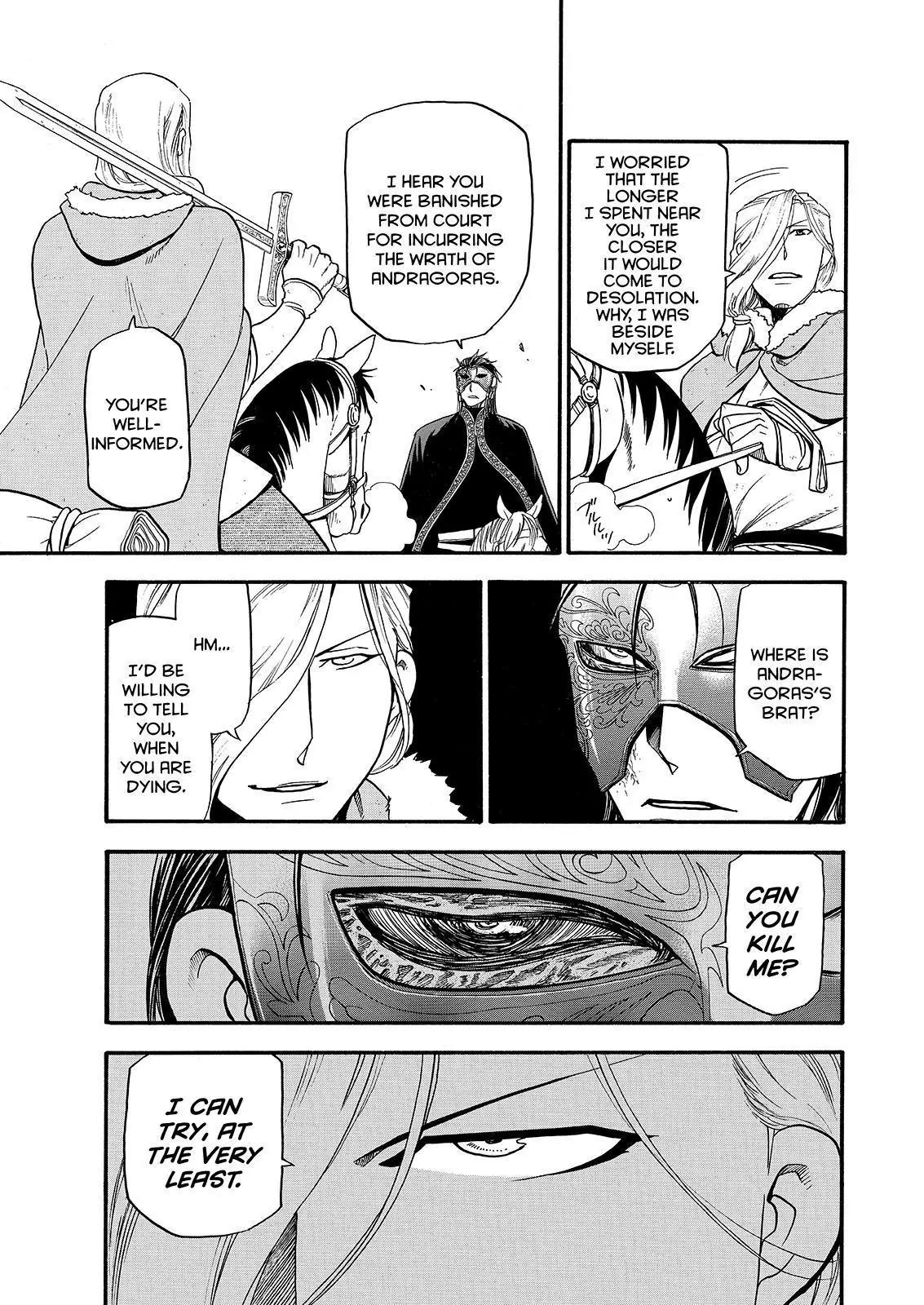Arslan Senki (ARAKAWA Hiromu) Chapter 29 page 9 - Chapter 29: A Village at Twilight