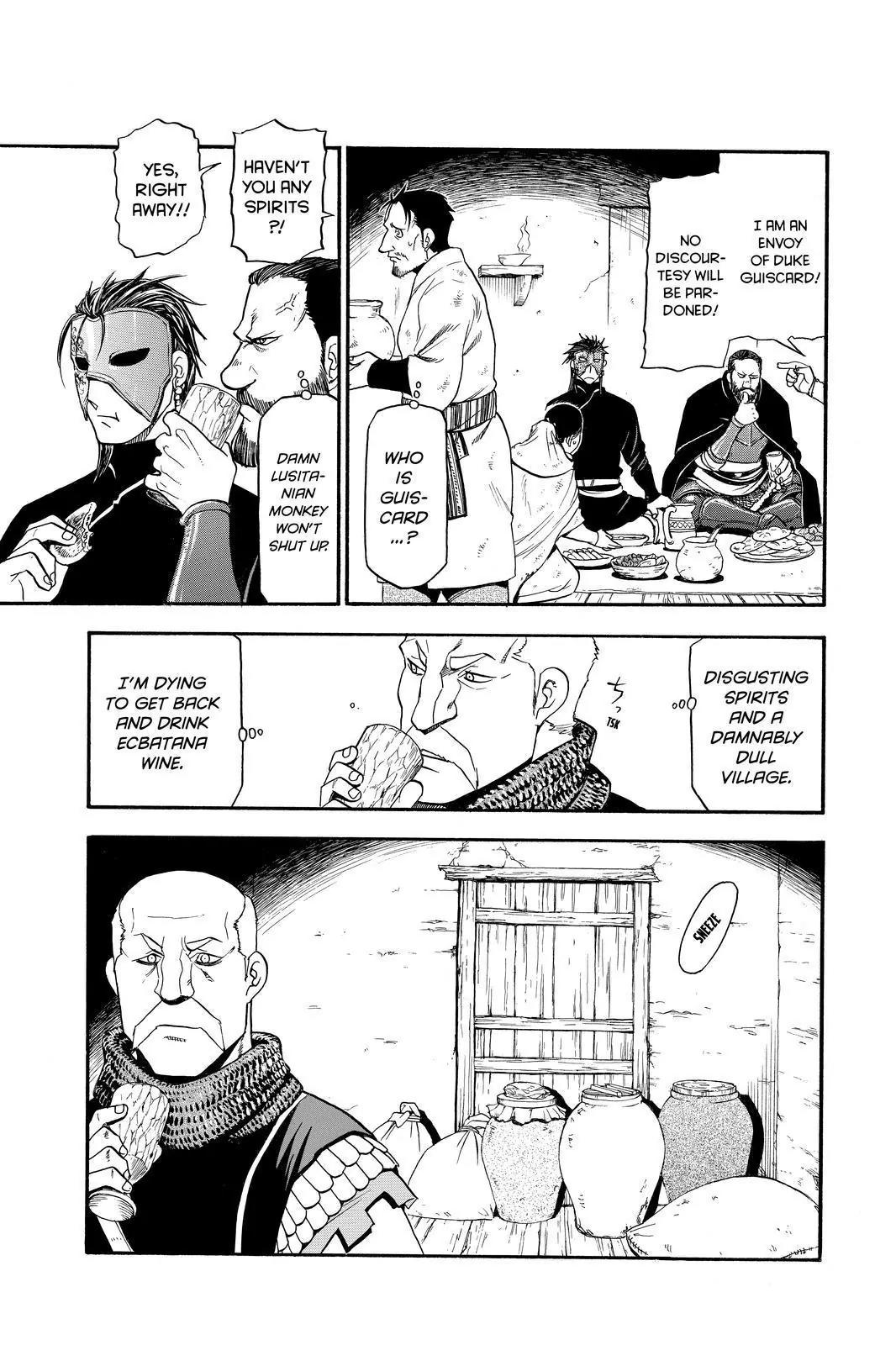 Arslan Senki (ARAKAWA Hiromu) Chapter 31 page 3 - Chapter 31: Behind One's Eyelids