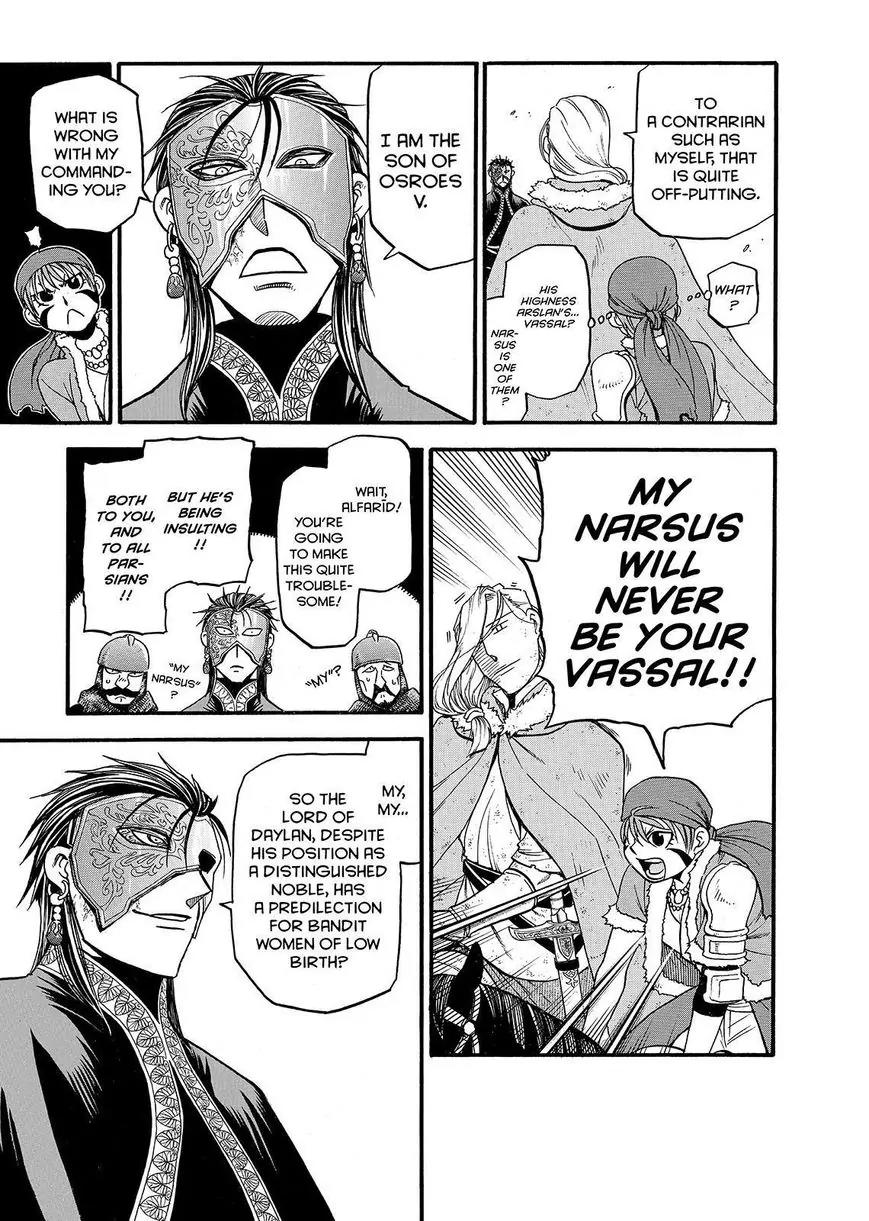 Arslan Senki (ARAKAWA Hiromu) Chapter 36 page 11 - Chapter 36: The Character of A King