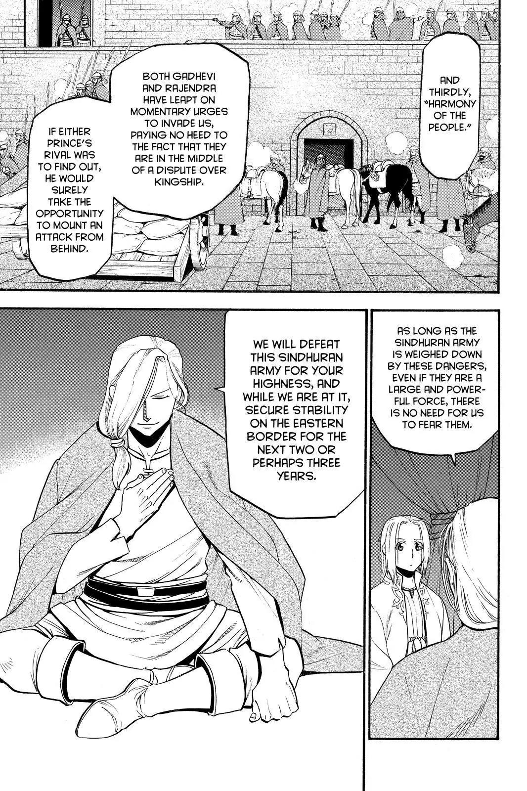 Arslan Senki (ARAKAWA Hiromu) Chapter 40 page 11 - Chapter 40: Three Principles