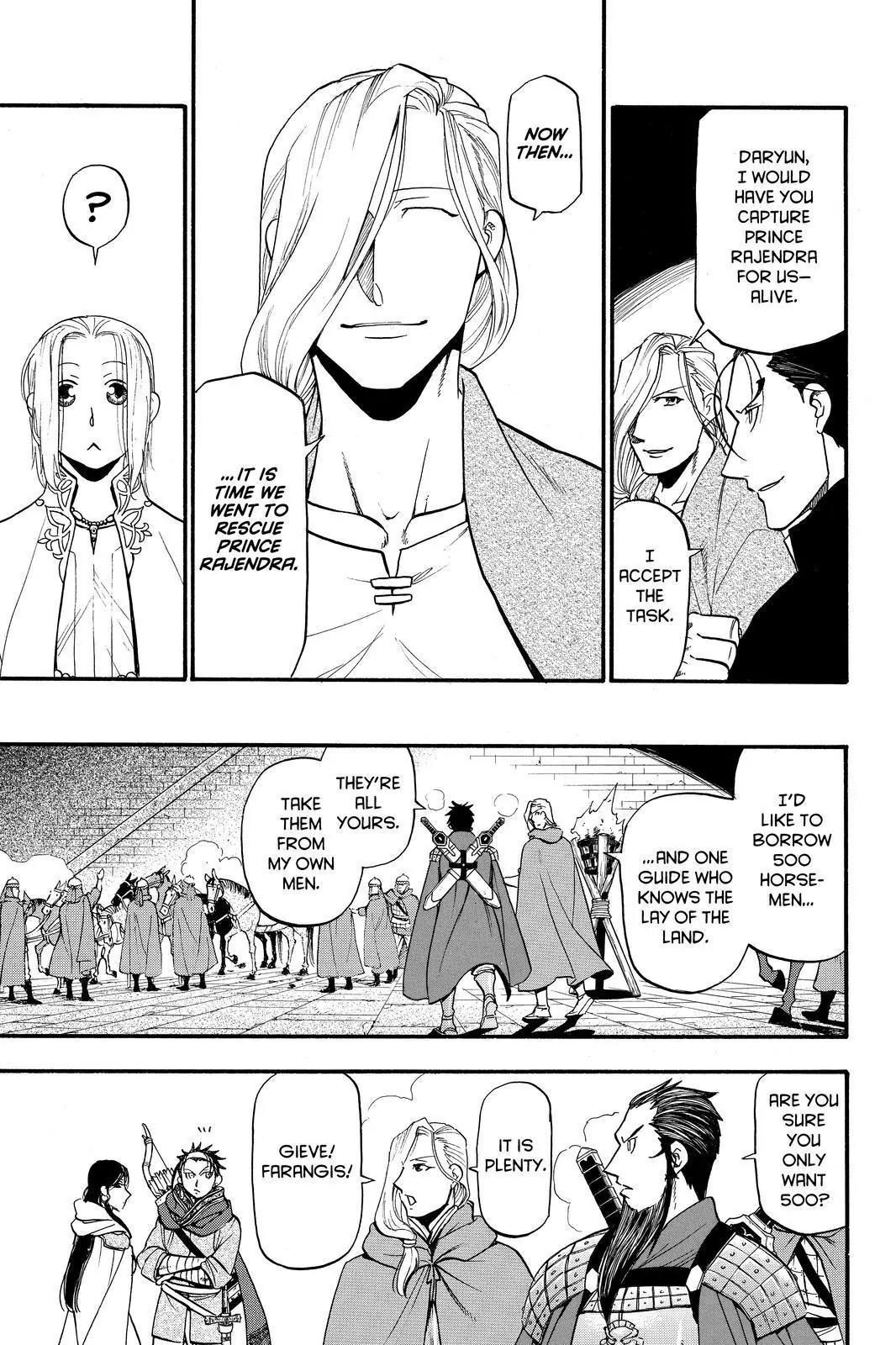 Arslan Senki (ARAKAWA Hiromu) Chapter 40 page 13 - Chapter 40: Three Principles