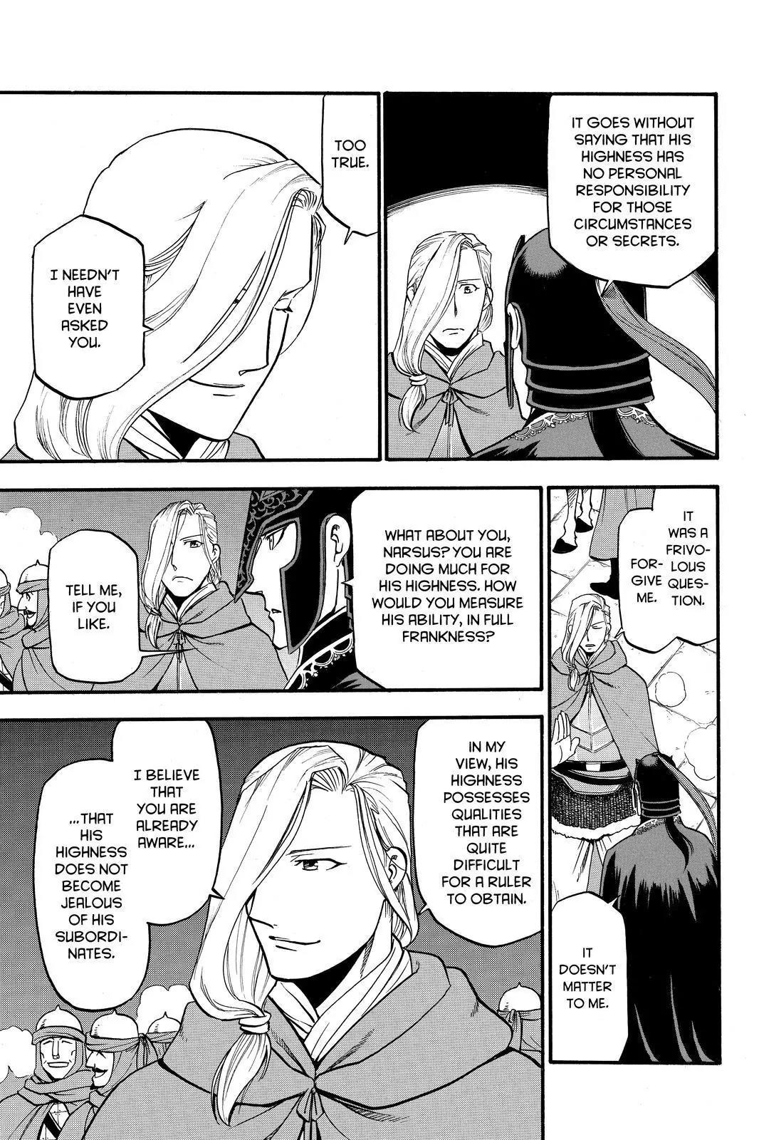 Arslan Senki (ARAKAWA Hiromu) Chapter 40 page 19 - Chapter 40: Three Principles