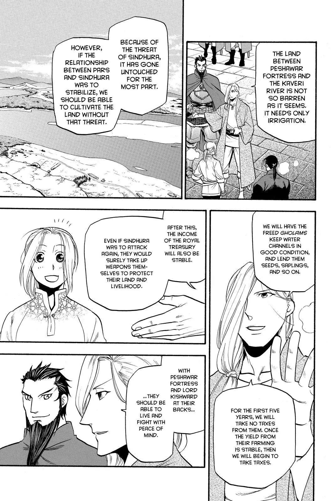 Arslan Senki (ARAKAWA Hiromu) Chapter 42 page 11 - Chapter 42: A Foreign Sky