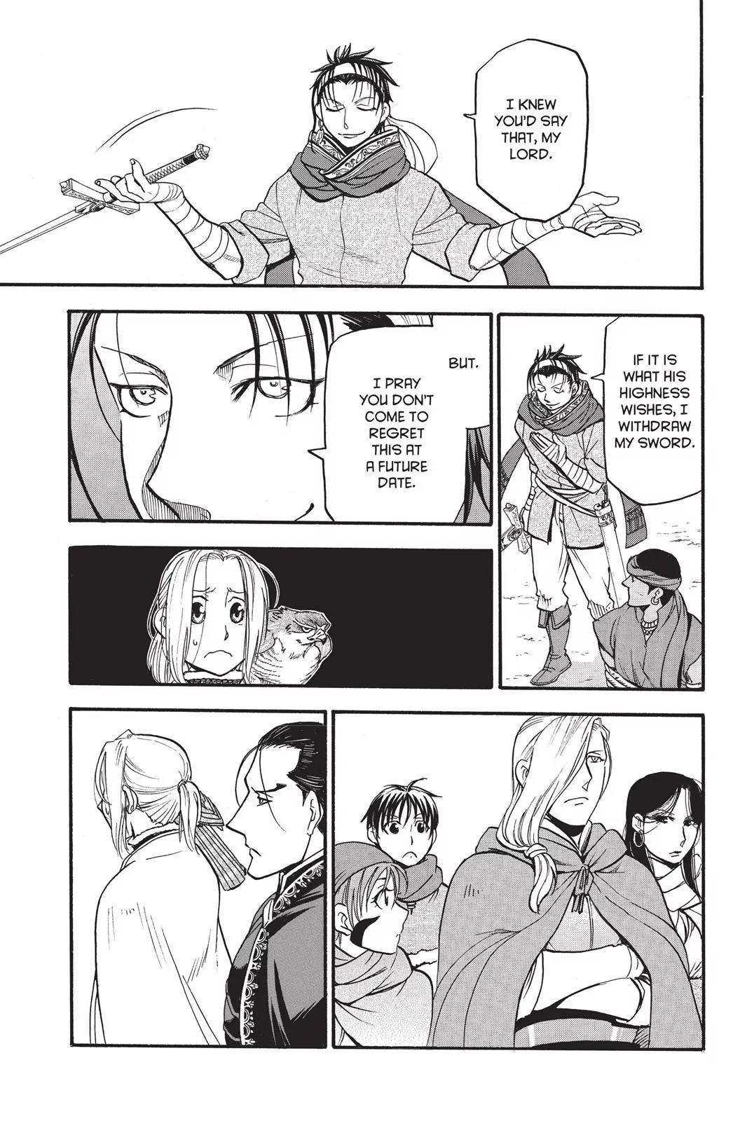 Arslan Senki (ARAKAWA Hiromu) Chapter 46 page 8 - Chapter 46: The Bond of Servant and Master