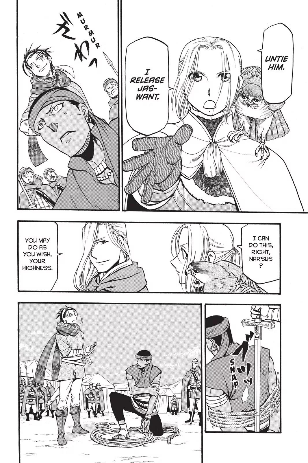Arslan Senki (ARAKAWA Hiromu) Chapter 46 page 9 - Chapter 46: The Bond of Servant and Master