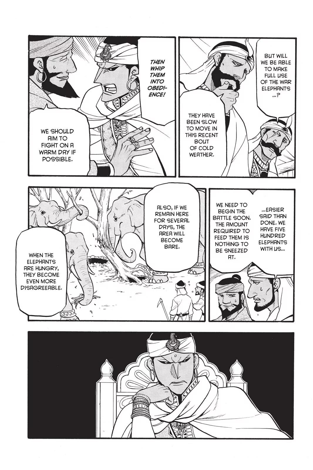 Arslan Senki (ARAKAWA Hiromu) Chapter 47 page 8 - Chapter 47: The Day of the Decisive Battle