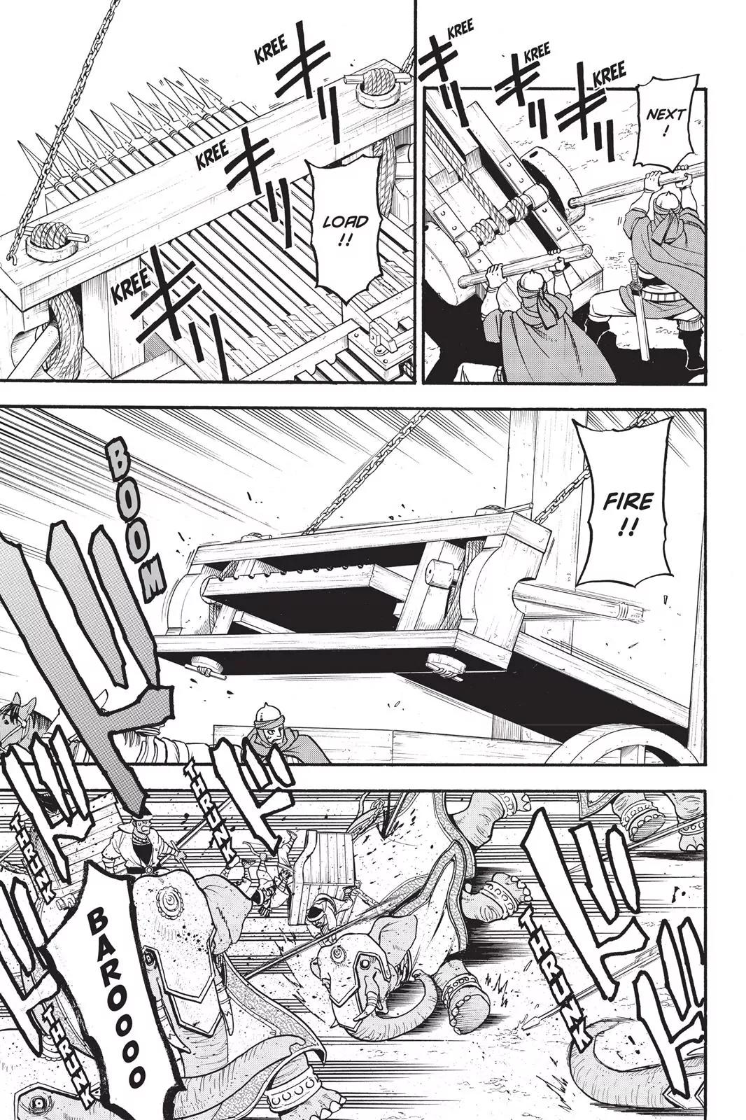 Arslan Senki (ARAKAWA Hiromu) Chapter 48 page 13 - Chapter 48: The Thundering Elephantry