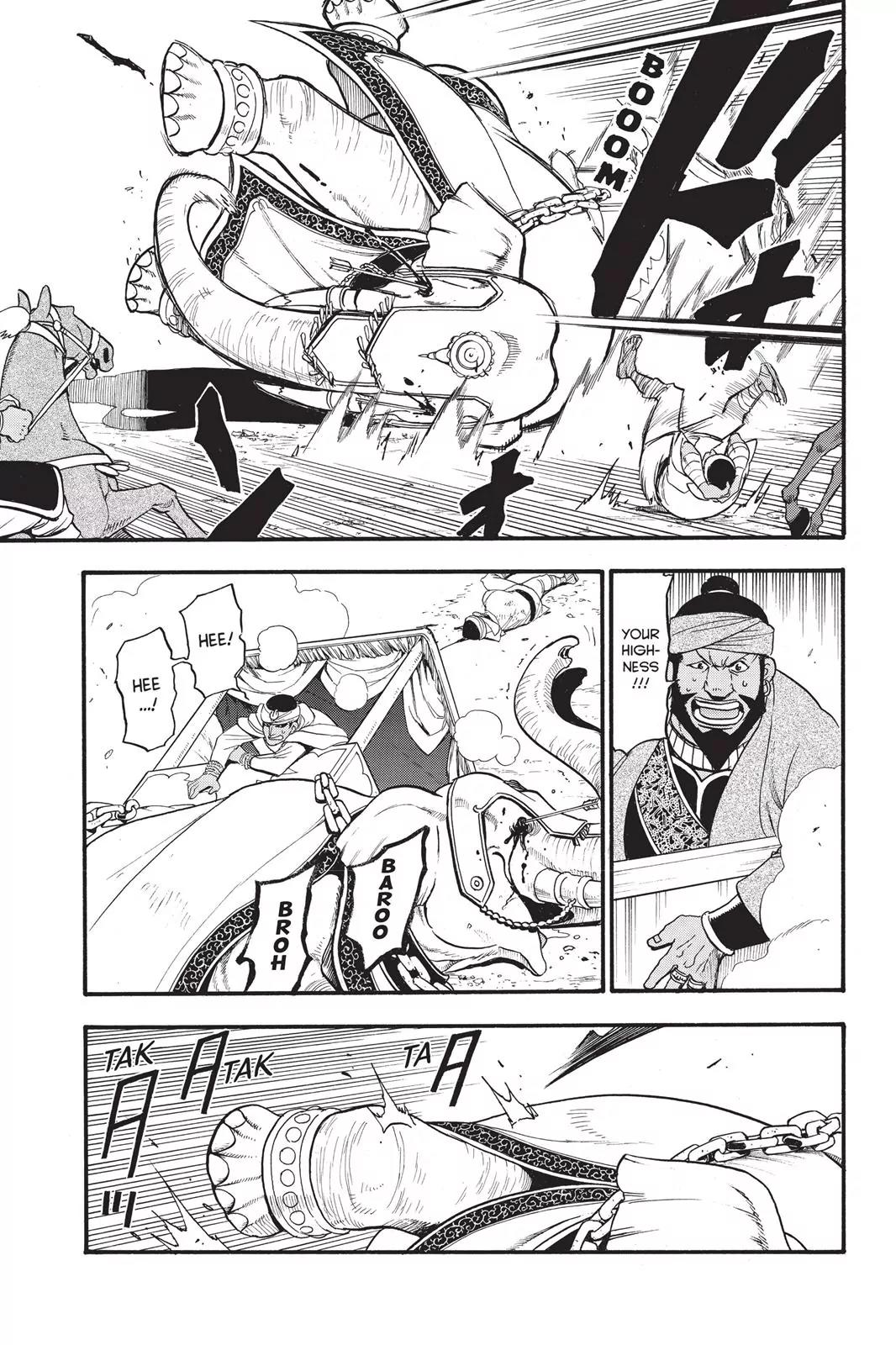 Arslan Senki (ARAKAWA Hiromu) Chapter 48 page 25 - Chapter 48: The Thundering Elephantry