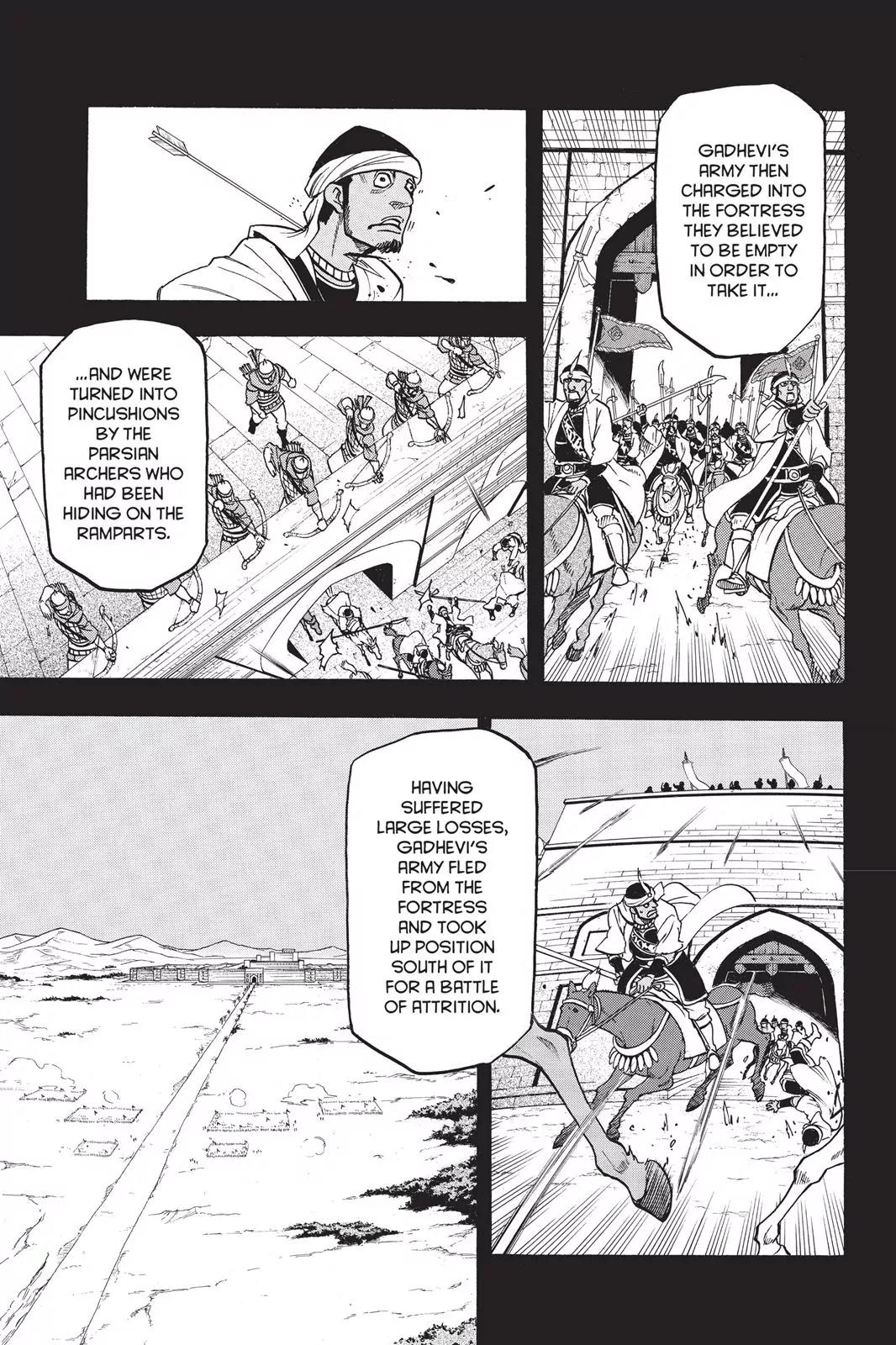 Arslan Senki (ARAKAWA Hiromu) Chapter 48 page 4 - Chapter 48: The Thundering Elephantry