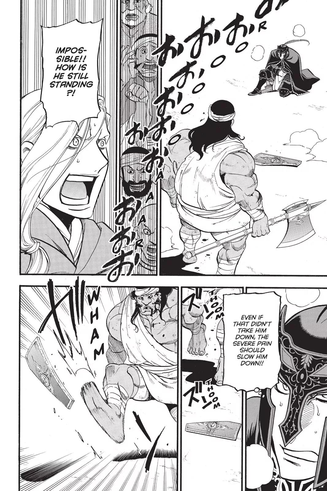Arslan Senki (ARAKAWA Hiromu) Chapter 50 page 21 - Chapter 50: The Beast in the Arena