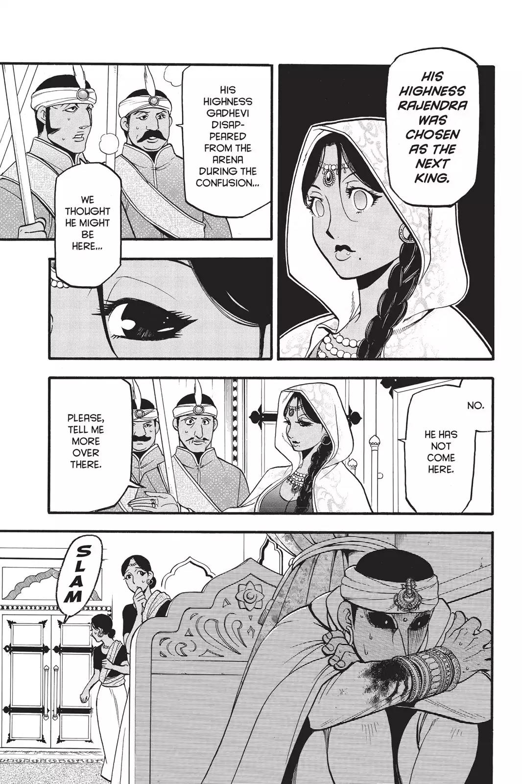 Arslan Senki (ARAKAWA Hiromu) Chapter 52 page 16 - Chapter 52: The Sun Sets on the Capital