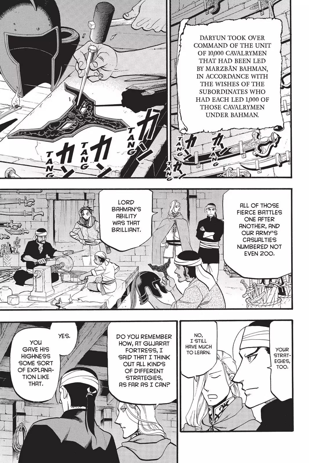 Arslan Senki (ARAKAWA Hiromu) Chapter 52 page 22 - Chapter 52: The Sun Sets on the Capital