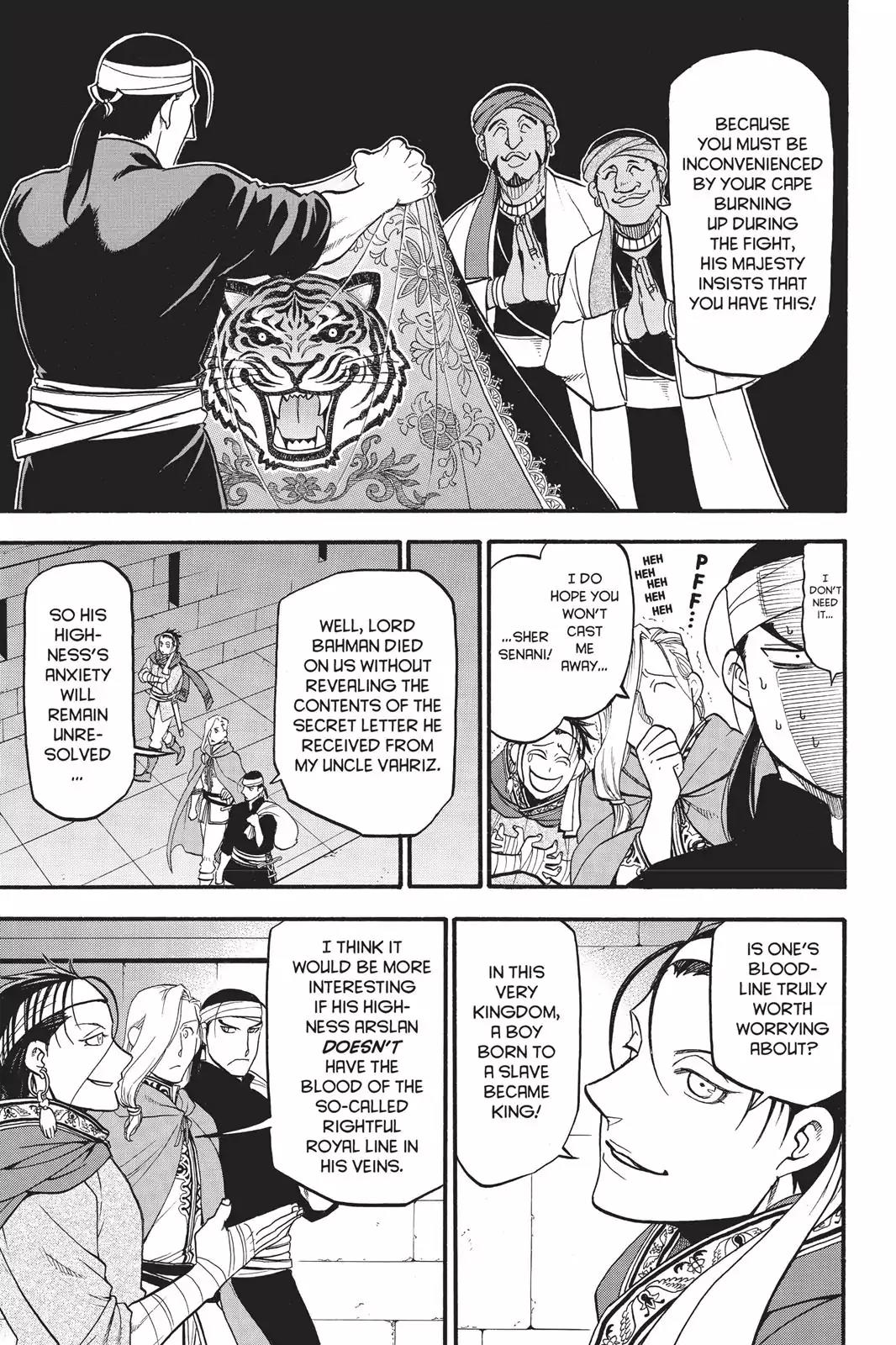 Arslan Senki (ARAKAWA Hiromu) Chapter 52 page 24 - Chapter 52: The Sun Sets on the Capital