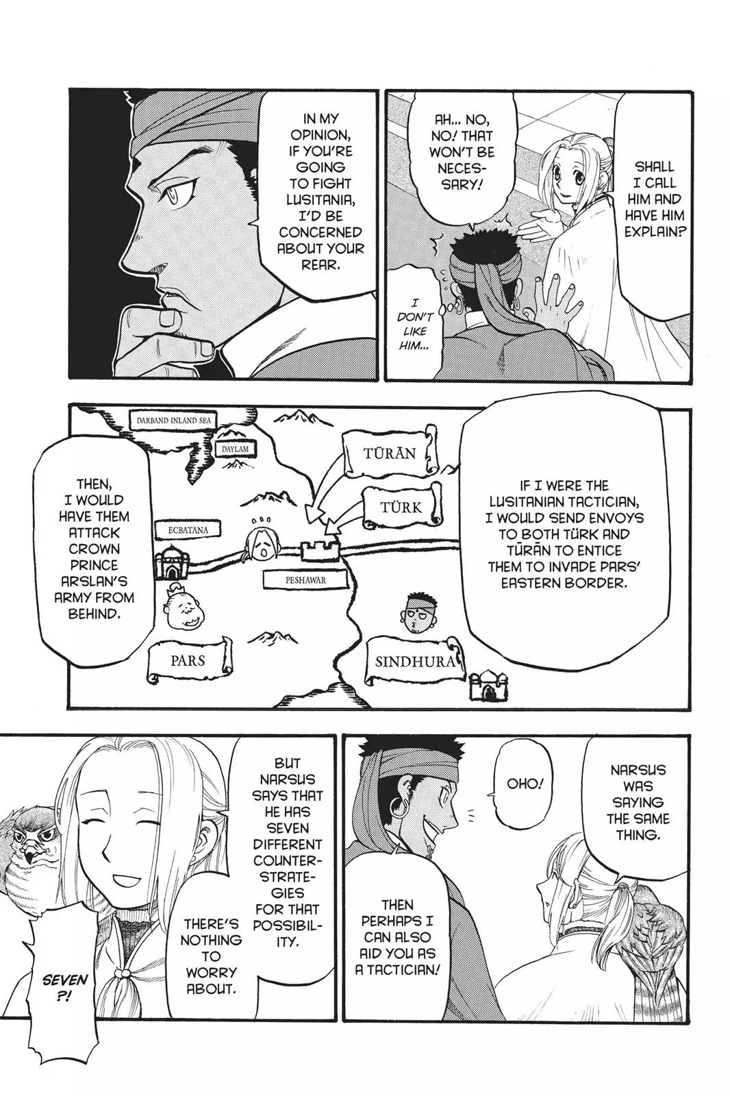 Arslan Senki (ARAKAWA Hiromu) Chapter 53 page 18 - Chapter 53: The Last Supper