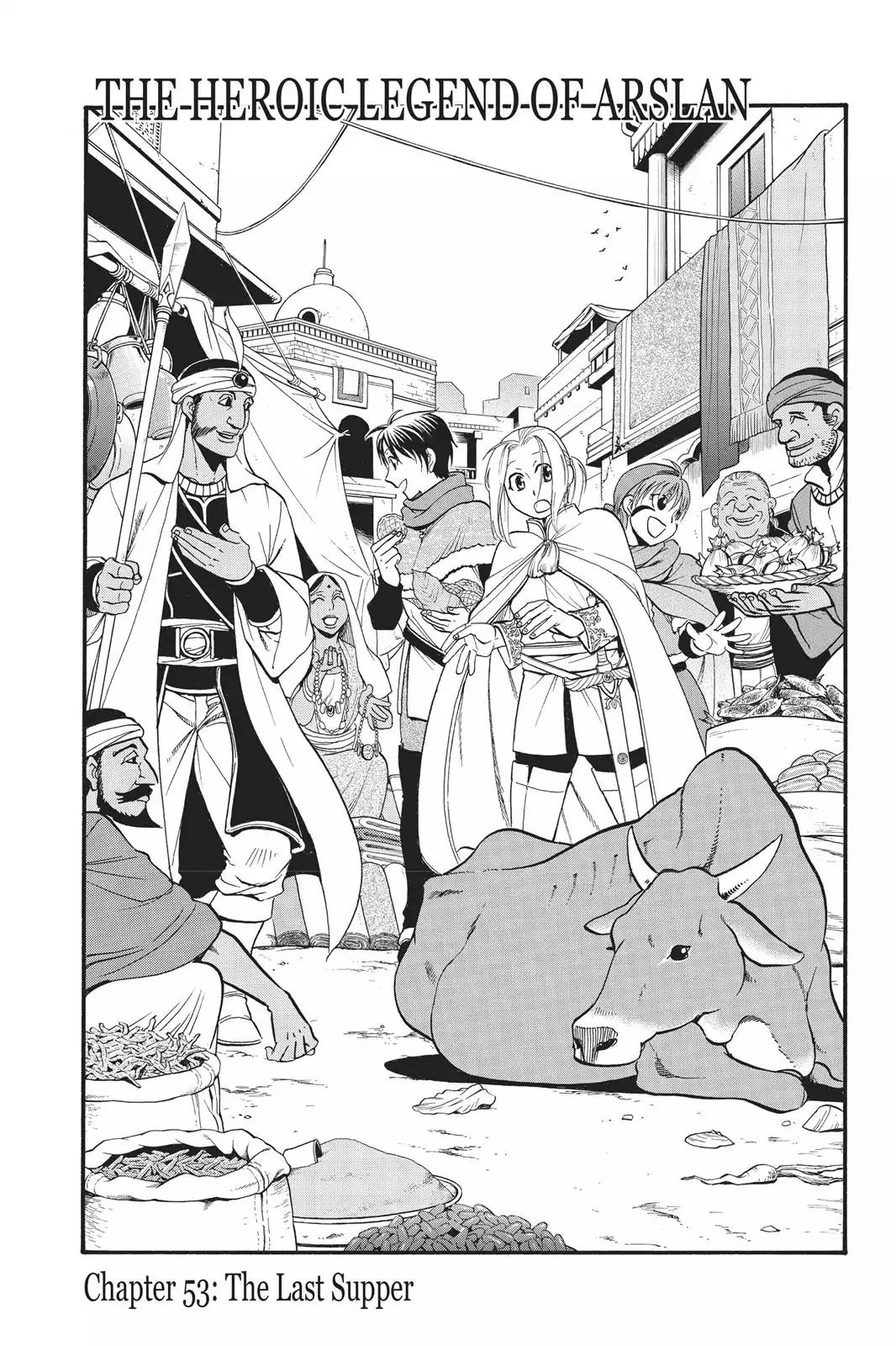 Arslan Senki (ARAKAWA Hiromu) Chapter 53 page 8 - Chapter 53: The Last Supper
