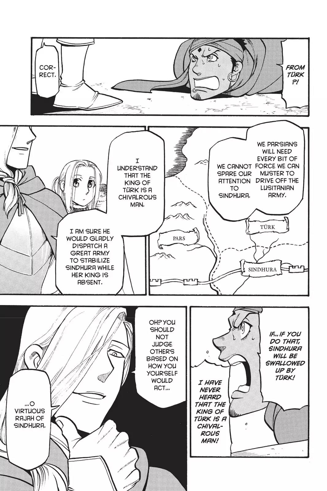 Arslan Senki (ARAKAWA Hiromu) Chapter 54 page 13 - Chapter 54: Return Of The Warrior