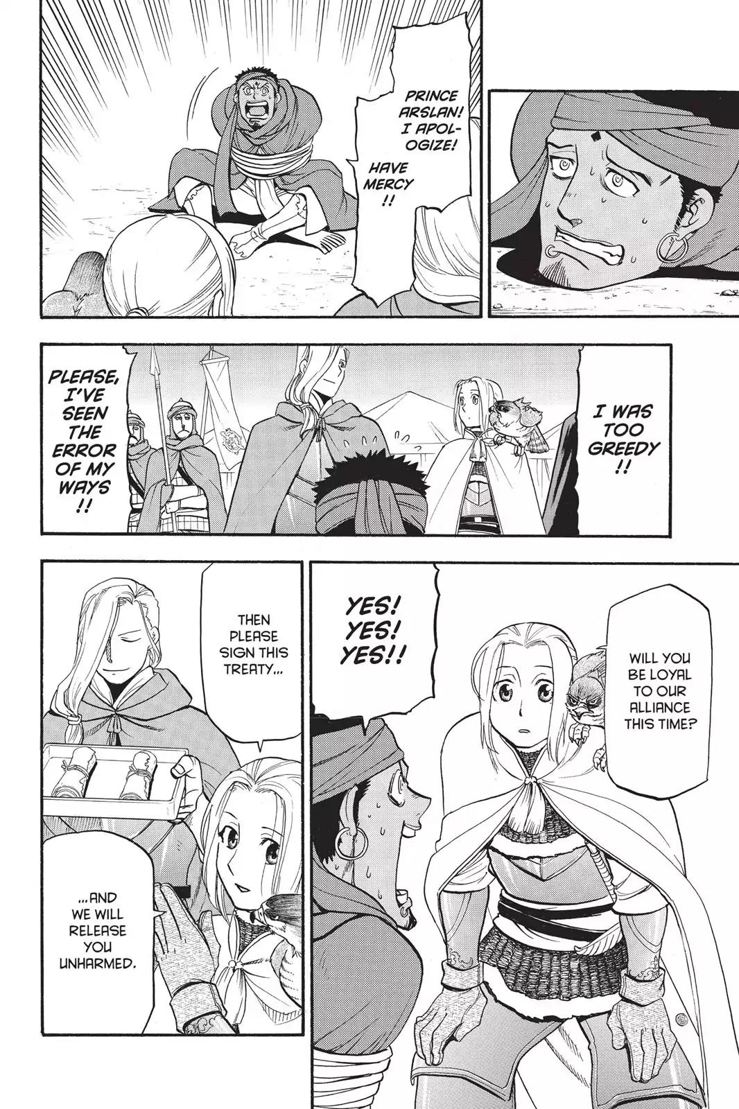 Arslan Senki (ARAKAWA Hiromu) Chapter 54 page 14 - Chapter 54: Return Of The Warrior