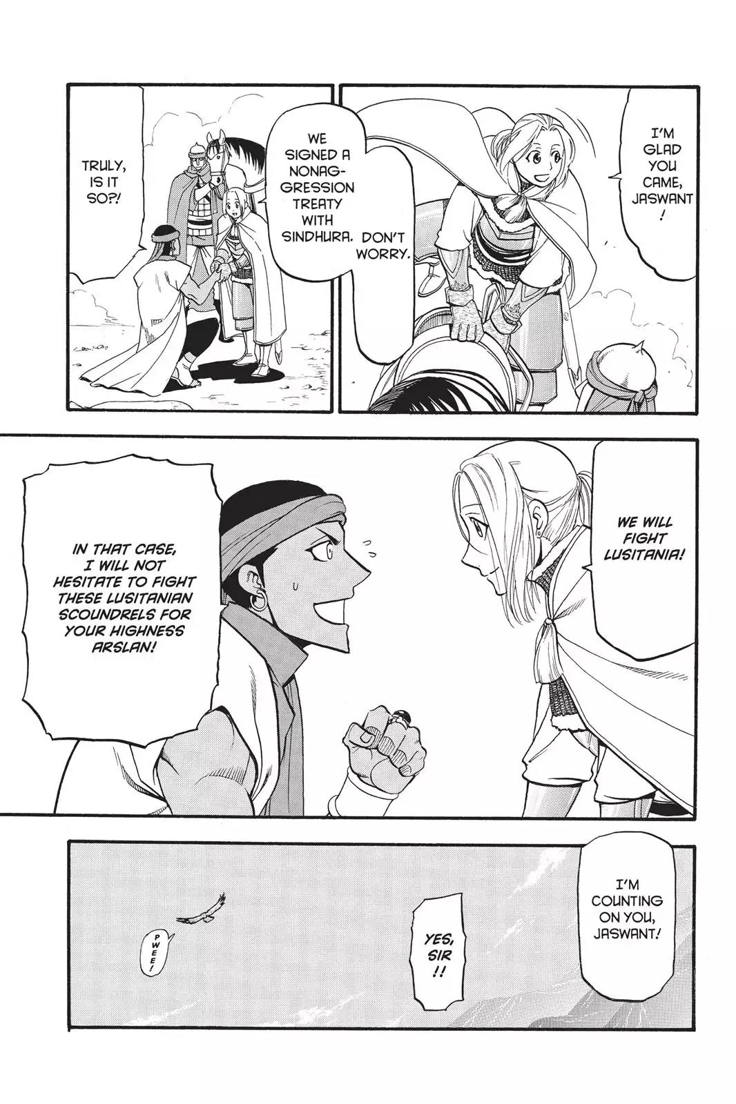 Arslan Senki (ARAKAWA Hiromu) Chapter 54 page 23 - Chapter 54: Return Of The Warrior