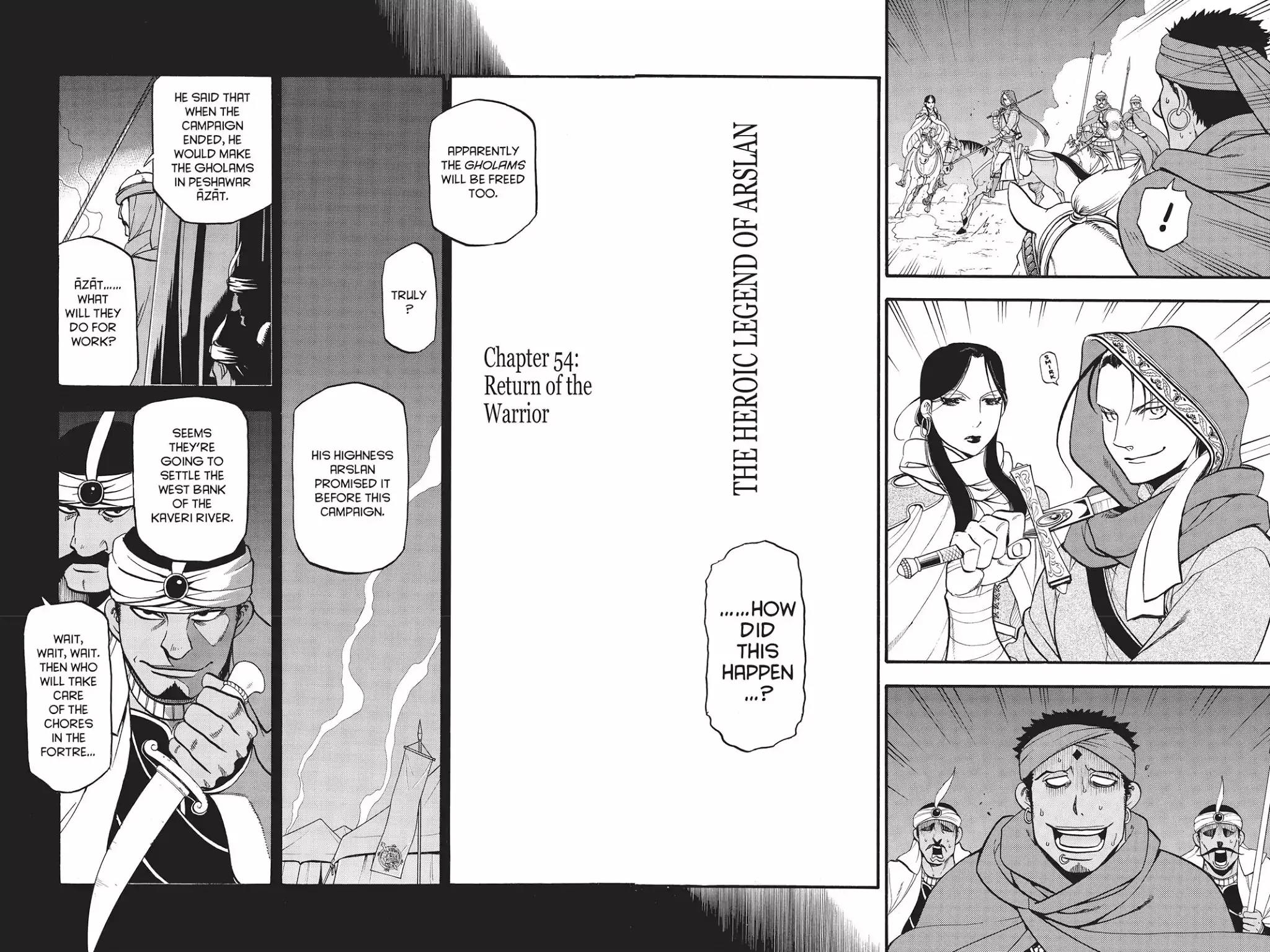 Arslan Senki (ARAKAWA Hiromu) Chapter 54 page 7 - Chapter 54: Return Of The Warrior