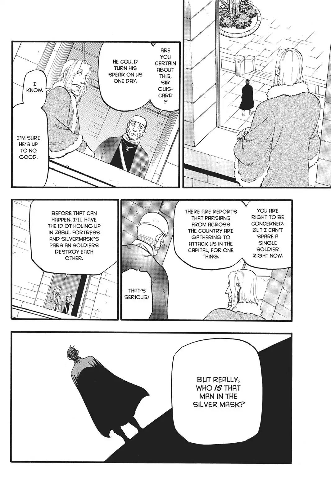 Arslan Senki (ARAKAWA Hiromu) Chapter 56 page 21 - Chapter 56: Pool Of Blood