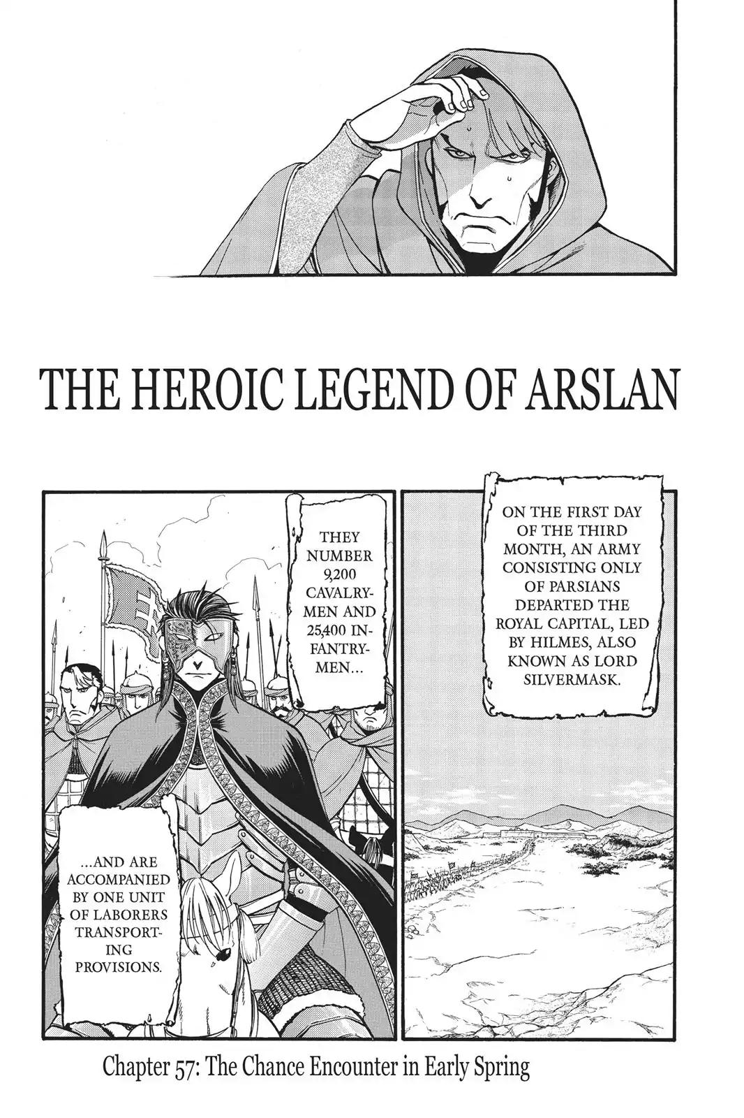 Arslan Senki (ARAKAWA Hiromu) Chapter 57 page 11 - Chapter 57: The Chance Encounter in Early Spring