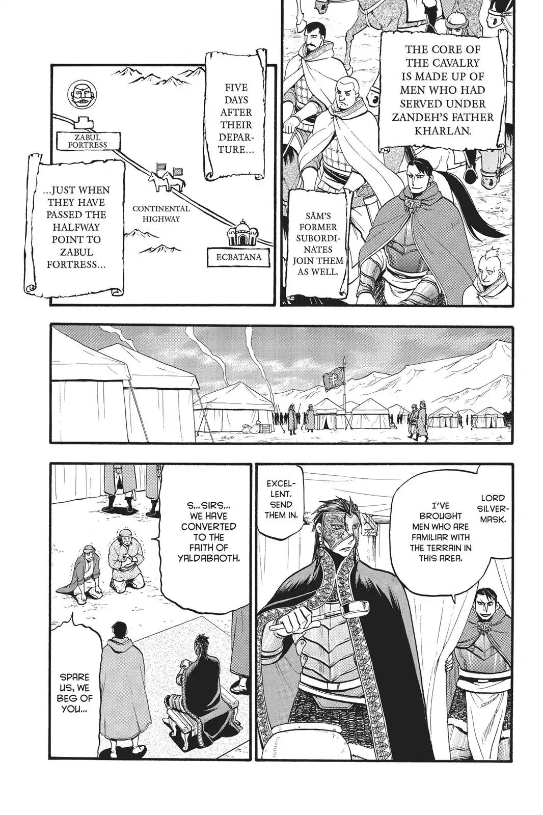 Arslan Senki (ARAKAWA Hiromu) Chapter 57 page 12 - Chapter 57: The Chance Encounter in Early Spring