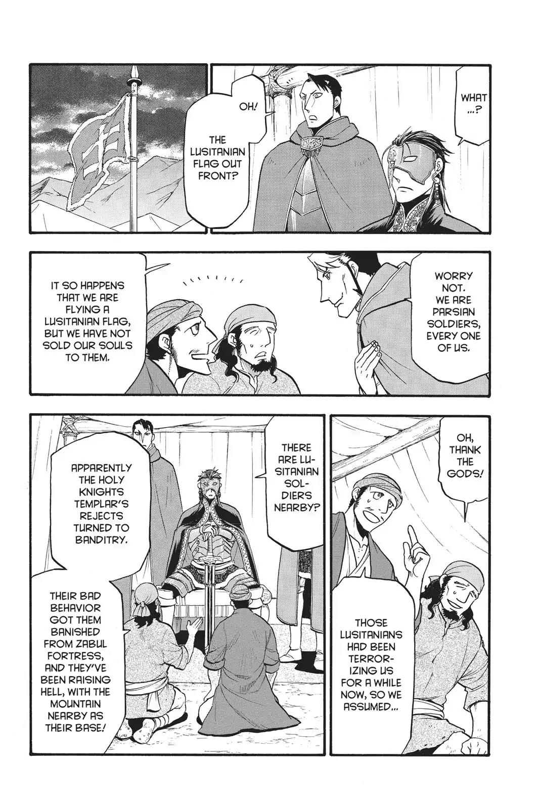 Arslan Senki (ARAKAWA Hiromu) Chapter 57 page 13 - Chapter 57: The Chance Encounter in Early Spring