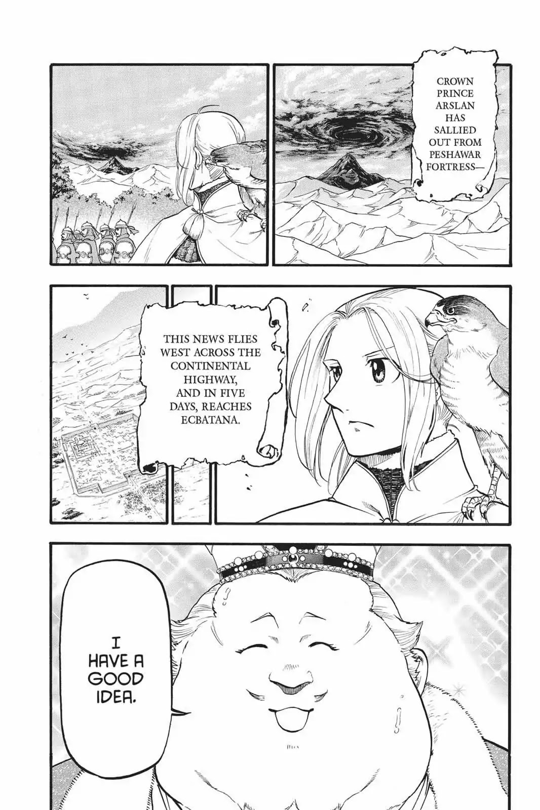 Arslan Senki (ARAKAWA Hiromu) Chapter 66 page 21 - Chapter 66: A Poem of Parting