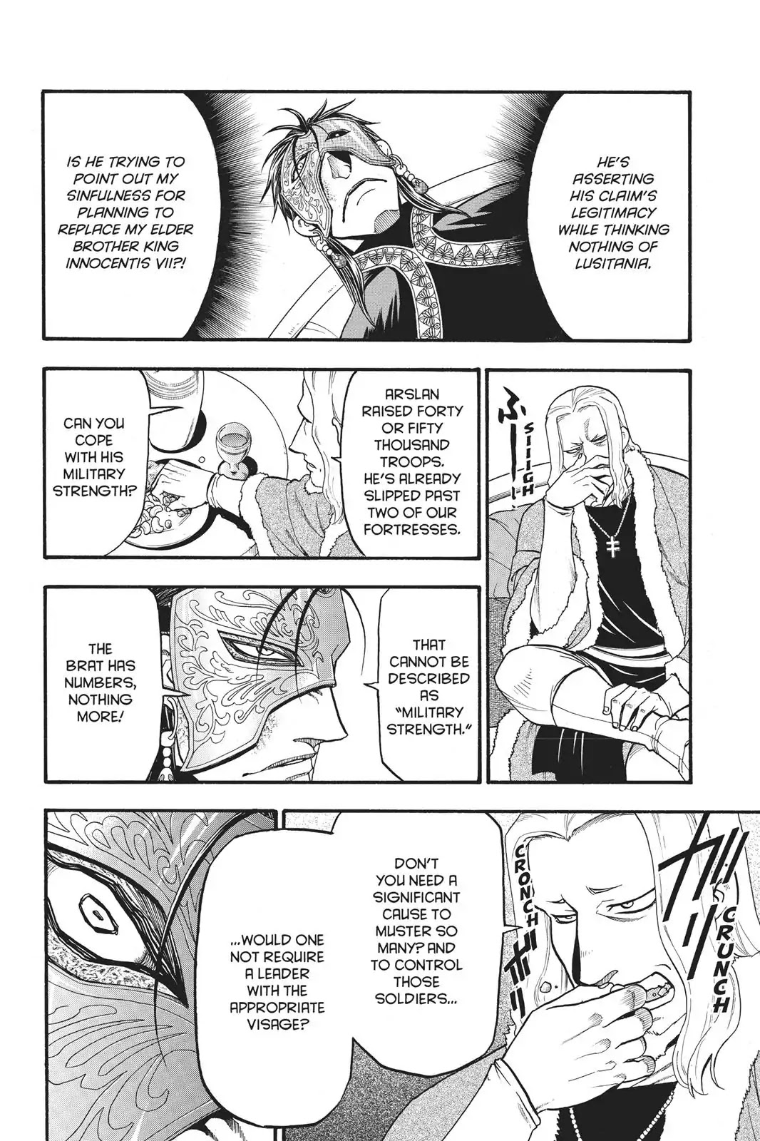 Arslan Senki (ARAKAWA Hiromu) Chapter 71 page 11 - Chapter 71: Guiscard's Ambition