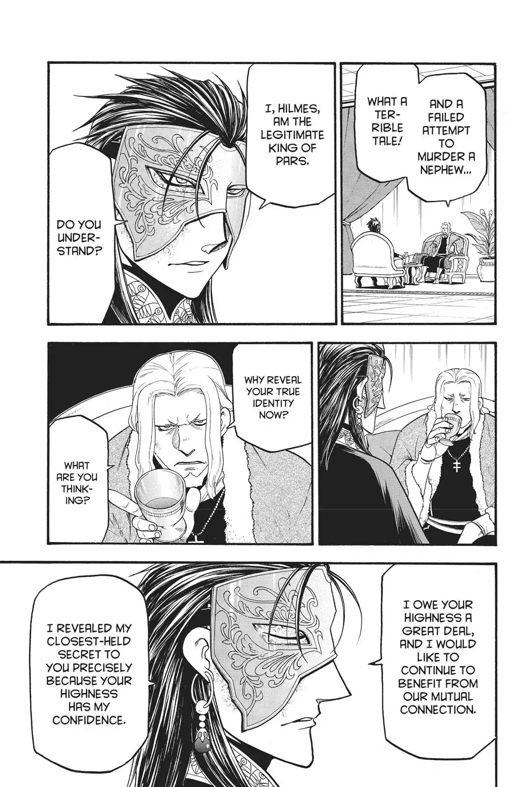 Arslan Senki (ARAKAWA Hiromu) Chapter 71 page 8 - Chapter 71: Guiscard's Ambition