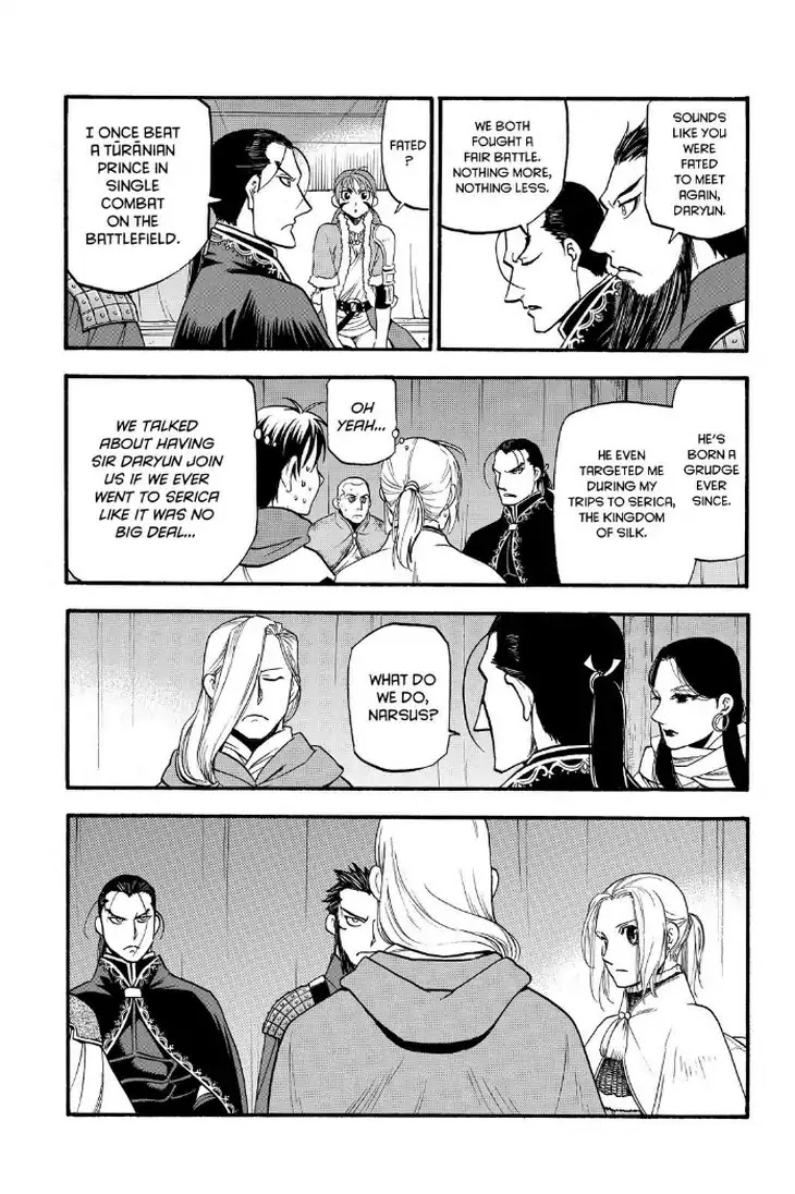 Arslan Senki (ARAKAWA Hiromu) Chapter 74 page 11 - Chapter 74: The Wandering Marzbān