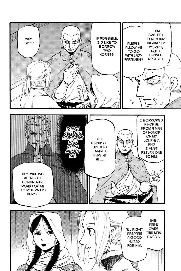 Arslan Senki (ARAKAWA Hiromu) Chapter 74 page 16 - Chapter 74: The Wandering Marzbān