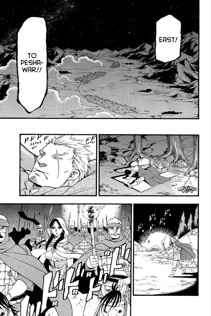 Arslan Senki (ARAKAWA Hiromu) Chapter 74 page 25 - Chapter 74: The Wandering Marzbān