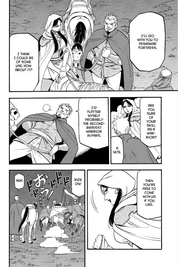 Arslan Senki (ARAKAWA Hiromu) Chapter 74 page 28 - Chapter 74: The Wandering Marzbān