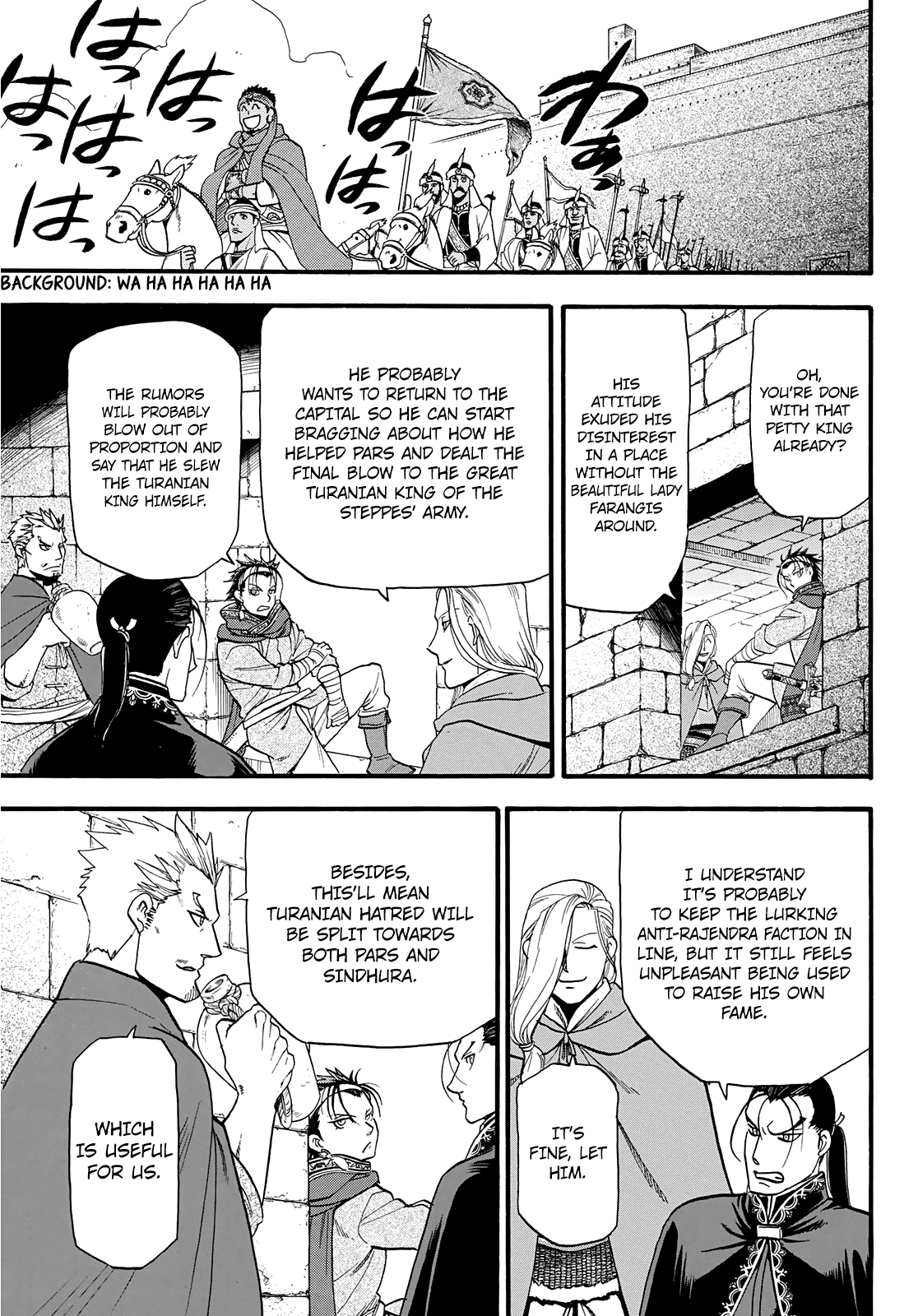 Arslan Senki (ARAKAWA Hiromu) Chapter 88 page 28 - Chapter 88: A Kings Calibre