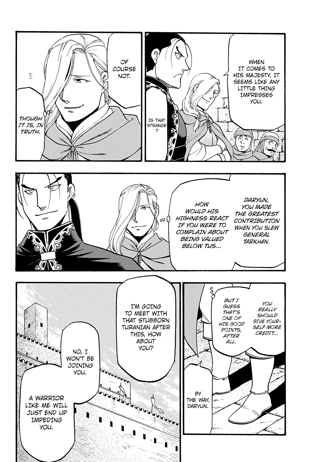 Arslan Senki (ARAKAWA Hiromu) Chapter 88 page 7 - Chapter 88: A Kings Calibre